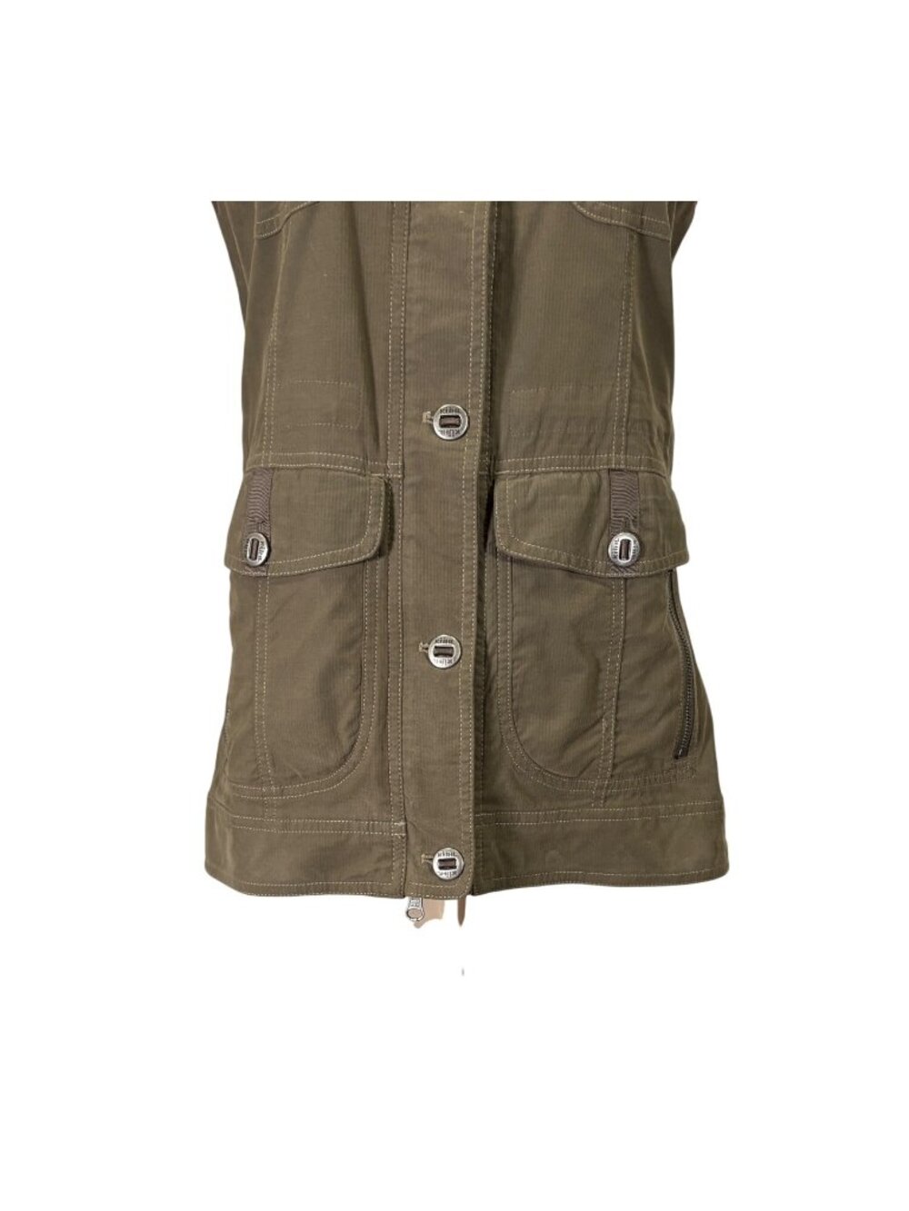 Kuhl Womens Rekon Cavas Utility Zip Up Vest Size Small - Picture 8 of 10